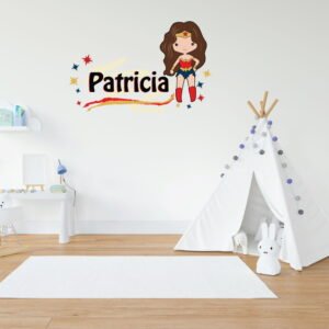 Wonder Woman Superhero Wall Decals Vinyl Sticker