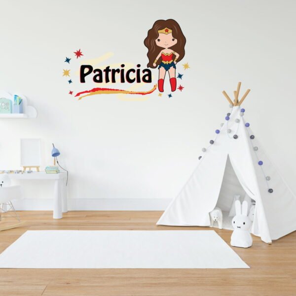 Wonder Woman Superhero Wall Decals Vinyl Sticker