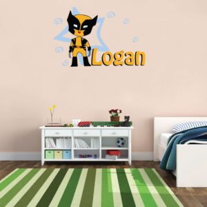 Baby X-Men Custom Name Wall Decal Vinyl Sticker