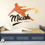 Female Basketball Player Wall Decals Vinyl Stickers