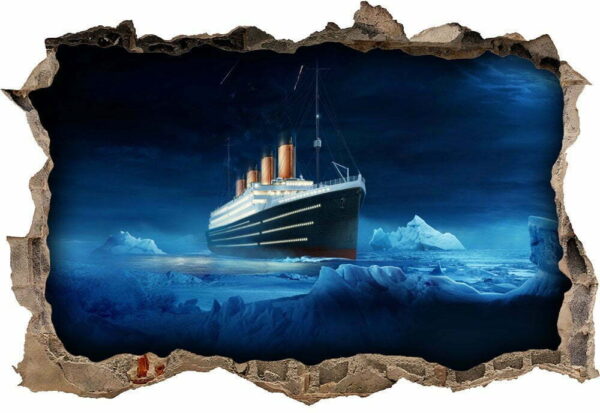 Titanic Ship Wall Decal Vinyl Sticker - Krafmatics