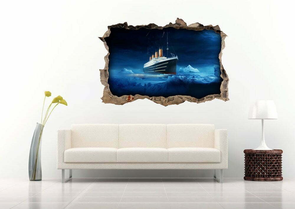 Titanic Ship Wall Decal Vinyl Sticker Krafmatics