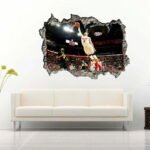 kitesurfing 3D Wall Decal Vinyl Sticker