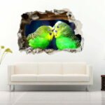 Lion Animated 3D Wall Decal Vinyl Sticker