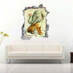 Bewitched 3D Art Wall Decals Vinyl Sticker