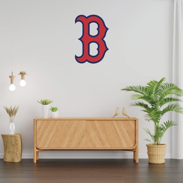 Boston Red Sox MLB Logo Wall Decal Vinyl Sticker