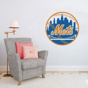 New York Mets MLB Logo Wall Decal Vinyl Sticker