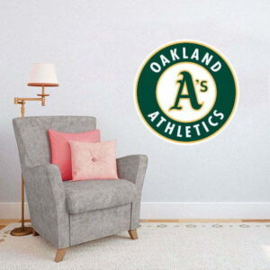 Oakland Athletics MLB Logo Wall Decal Vinyl Sticker