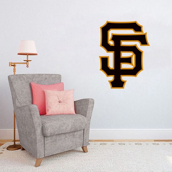 San Francisco Giants MLB Logo Wall Decals Vinyl Sticker