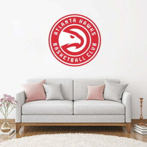 Atlanta Hawks NBA Logo Wall Decals Vinyl Sticker