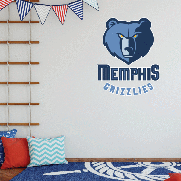 Memphis Grizzlies NBA Logo Wall Decal Vinyl sticker