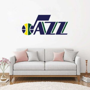 Utah Jazz NBA Logo Wall Decal Vinyl Sticker