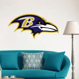 Baltimore Ravens NFL Logo Wall Decal Vinyl Sticker