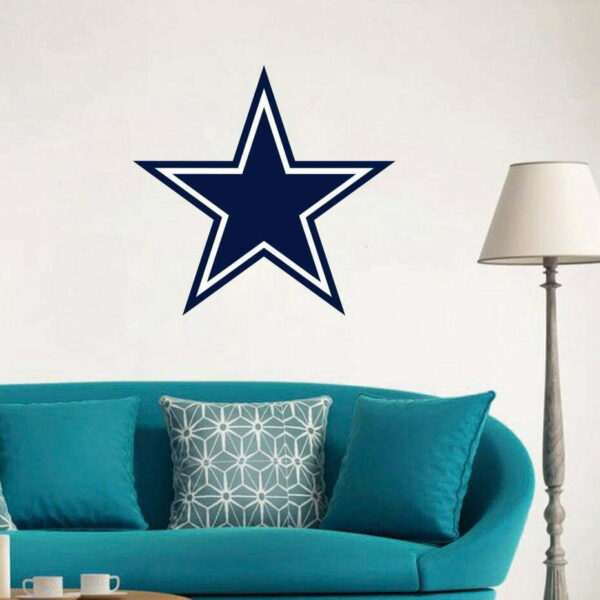 Dallas Cowboys Star, High Quality Vinyl Stickers