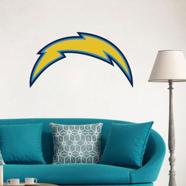 Los Angeles Chargers NFL Logo Wall Decal Vinyl Sticker