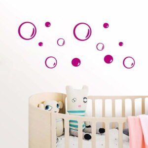 Soap Bubble Nursery Wall Decal Vinyl Sticker