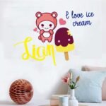 Barn Tree &#038; Tractor Custom Name Nursery Wall Decal Sticker