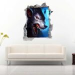 Predator 3D Wall Decal Vinyl Sticker