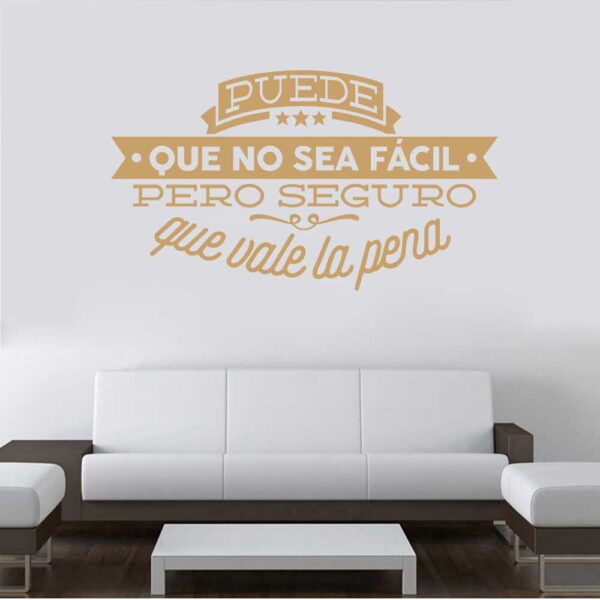 Puede Que Spanish Quote Wall Decal Vinyl Sticker