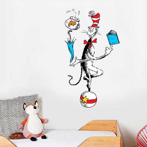 Dr Seus Wall Decal Vinyl Sticker