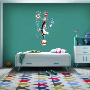 Dr Seus Wall Decal Vinyl Sticker