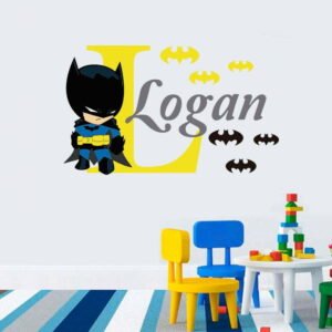 Baby Batman Superhero Wall Decal Vinyl Sticker