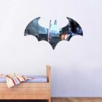 Batman Signal Superhero 3D Wall Decal Vinyl Sticker