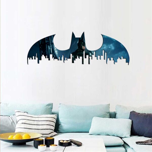 Batman Signal Superhero 3D Wall Decal Vinyl Sticker
