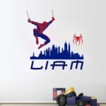 Spider-City Wall Decal Vinyl Sticker