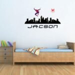 Spider-man City Superhero Wall Decal Vinyl Sticker