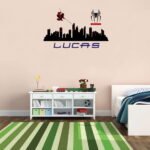 Spider-man City Superhero Wall Decal Vinyl Sticker