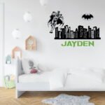 Gotham City Superhero Wall Decal Vinyl Sticker