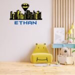 Batman &amp; Spider-man Superhero Wall Decal Vinyl Sticker