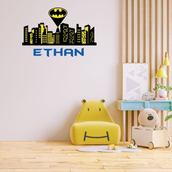 Gotham City Superhero Wall Decal Vinyl Sticker