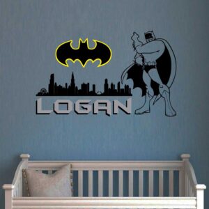 Batman Gotham City Superhero Wall Decal Vinyl Sticker