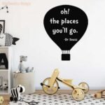Why Fit in Dr Seuss Wall Decal Vinyl Sticker