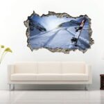 Strong Squat 3D Wall Decal Vinyl Sticker