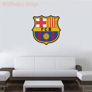 Barcelona FC Logo Wall Decal Vinyl Sticker