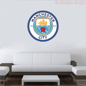 Manchester City F.C. Wall Decal Vinyl Sticker