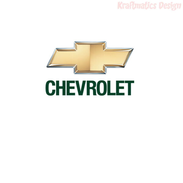 Chevrolet Logo Wall Decal Vinyl Sticker