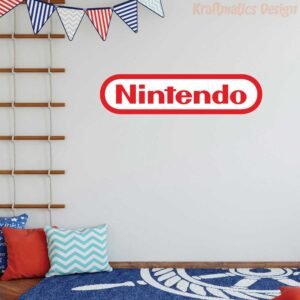 Nintendo Logo Wall Decal Vinyl Sticker