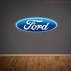 Ford Logo Wall Decal Vinyl Sticker