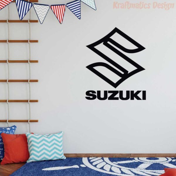 Suzuki Logo Wall Decal Vinyl Sticker
