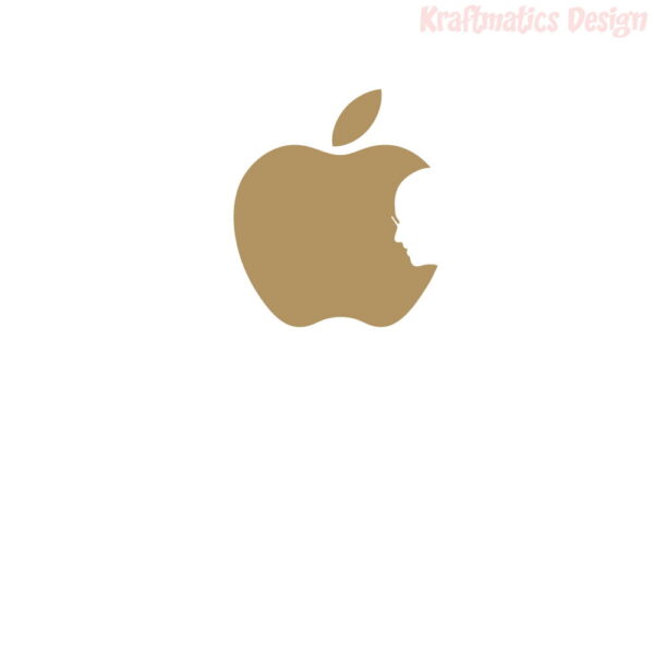 Apple Logo Wall Decal Vinyl Sticker