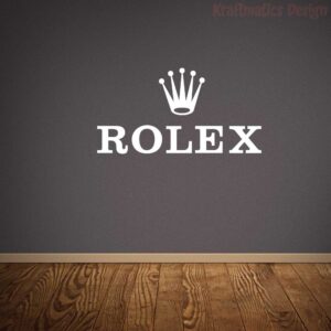 Rolex Logo Wall Decal Vinyl Sticker