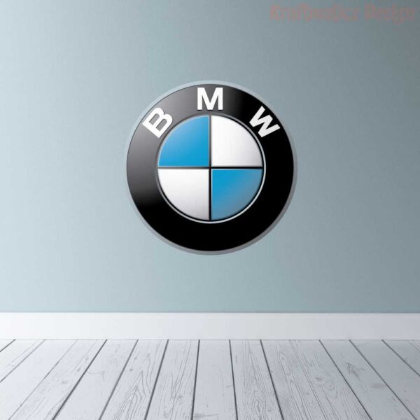 BMW Logo Wall Decal Vinyl Sticker