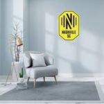 Inter Miami Fc MLS Logo Wall Decal Vinyl Sticker