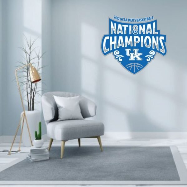 Kentucky Wildcats 2012 NCAA Champions Logo Decal