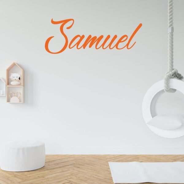 Custom Name Dumpling Font Nursery Wall Decal Vinyl Sticker