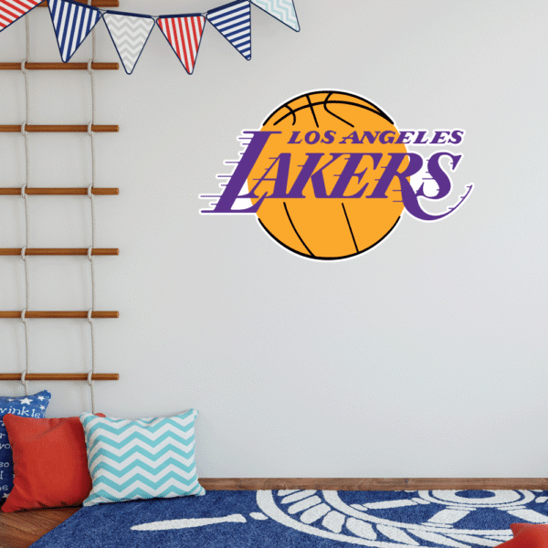 Los Angeles Lakers Logo Wall Decal Vinyl Sticker
